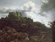 Jacob van Ruisdael Bentheim Castle oil painting artist